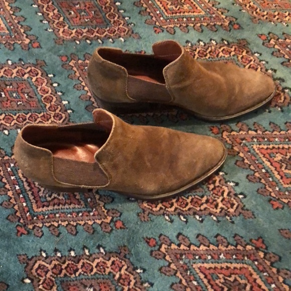 Born Suede Leather Low Booties - Picture 8 of 12